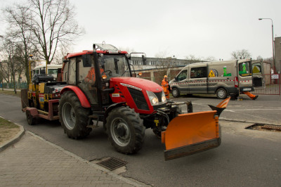 Szereg usług związanych z infrastruktura miejską